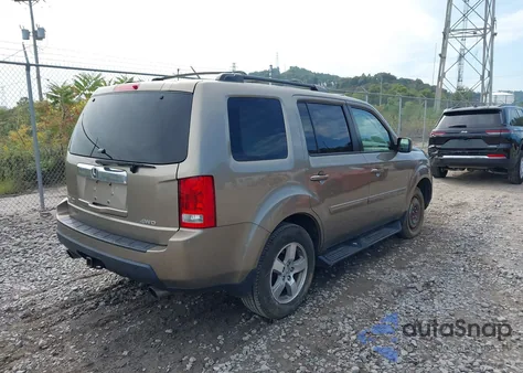 2010 Honda Pilot Ex-L из США, поврежденный, VIN 5FNYF4H51AB016476